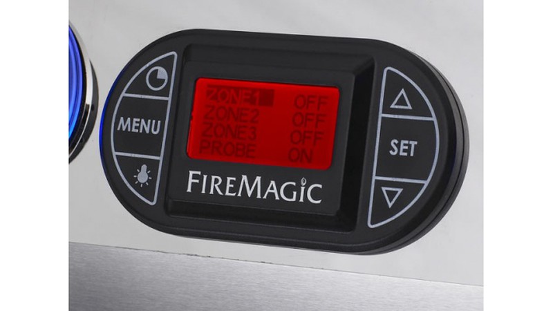 Fire Magic - eingebautes digitales Thermometer