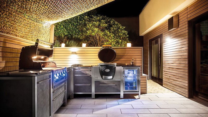 Burnout BBQ Outdoor-Küchen können auch problemlos als Bausatz bezogen werden. Selbstmontage - kein Problem!