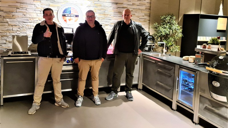 Coole Outdoorküchen von coolen Typen Daniel Joachimmeyer & Thomas Pabst zu Besuch