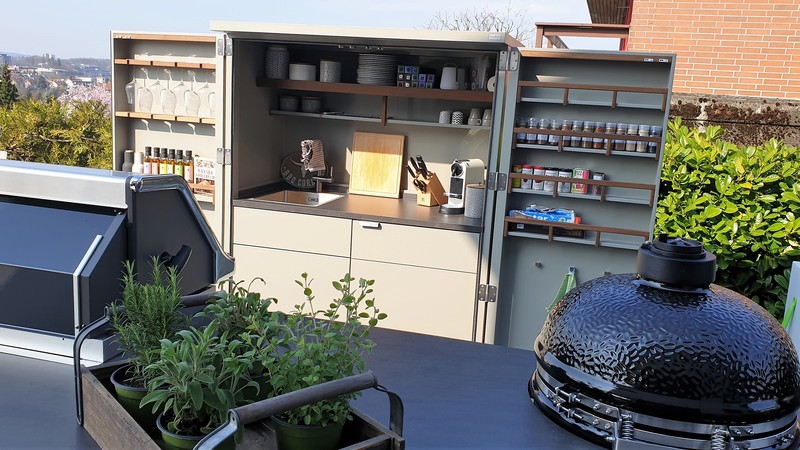 CUBIC Cupboard - der perfekte Stauraum im Outdoorbereich