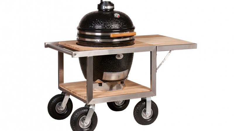 Monolith Grill mit Buggy