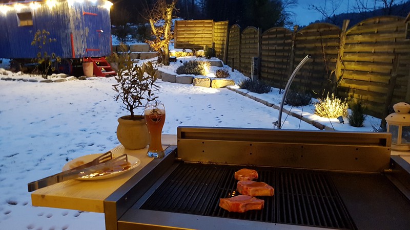 Wintergrillen mit Arthur