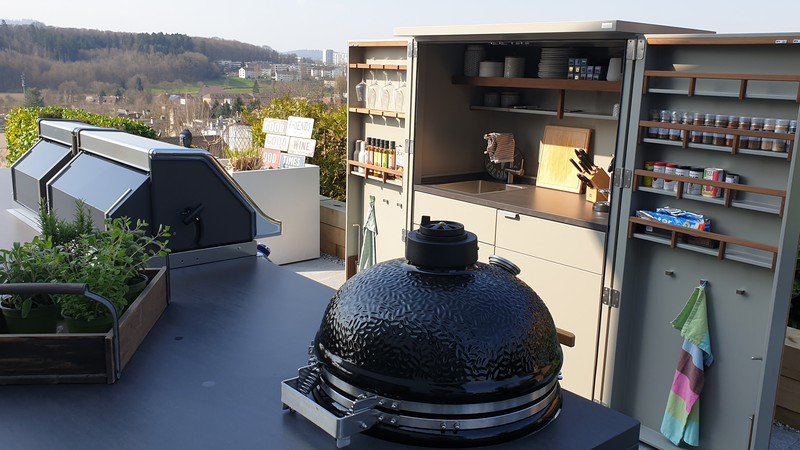 CUBIC Cupboard - die Outdoor-Küche im Schrank