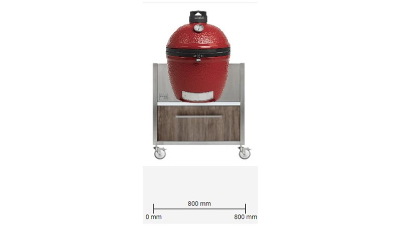 Burnout Kitchen Modul Tiefe 600 mm