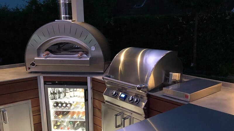 Thumbnail Pizzaofen Dolce Vita in Outdoor-Küche integriert
